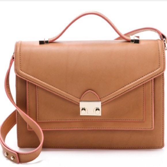 Loeffler Randall Handbags - ⚡️FLASH SALE⚡️ Loeffler Randall Leather Satchel 🌟